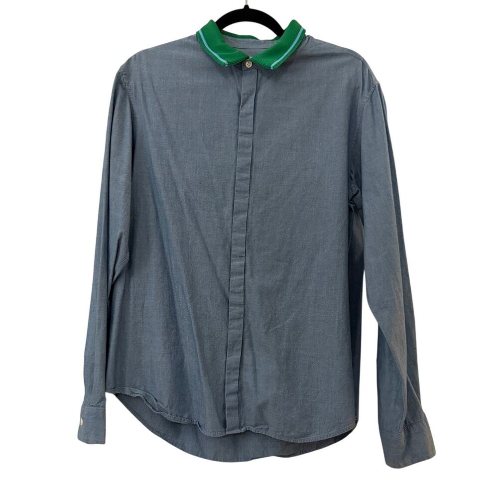 Tomorrowland Blue Cotton Shirt